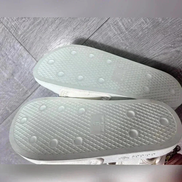 Adidas × Pharrell Williams Adilette 2.0 Sandals Cream NEW - Picture 7 of 8